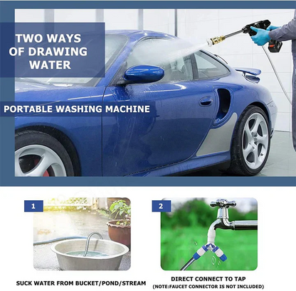 Cordless High Pressure Washer with 2 Batteries | Ventayo