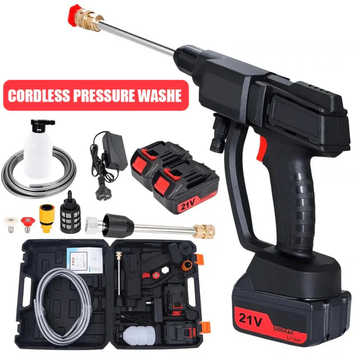 Cordless High Pressure Washer with 2 Batteries | Ventayo
