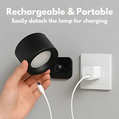 Rechargeable Wall Light with 360° Rotation | Ventayo