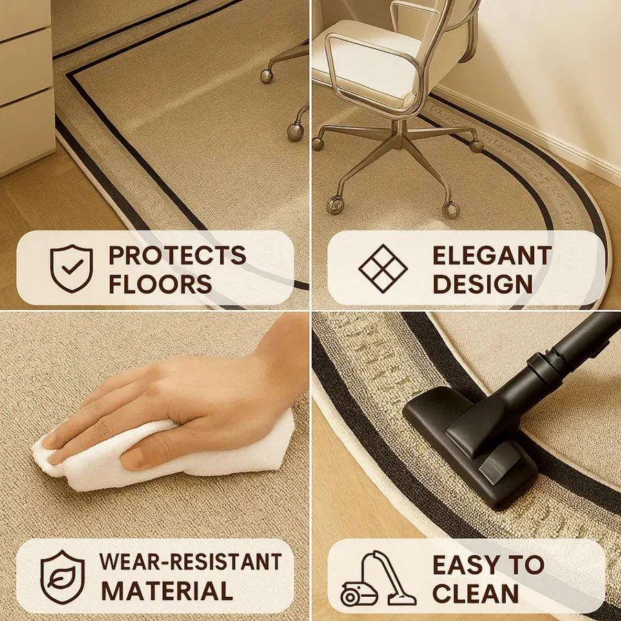 Office Chair Mat with Floor Protection | Ventayo