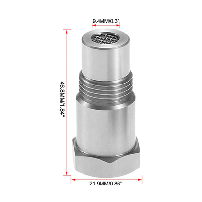 Bil O2-sensoradapter CEL, fikse sjekk motorlys M18*1.5