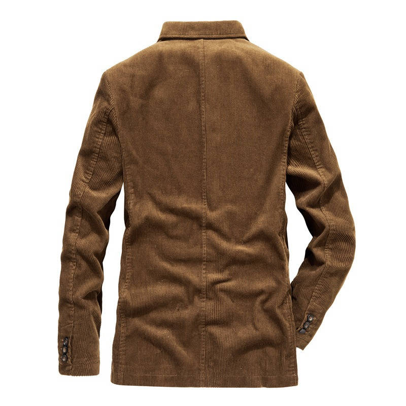 Heren Klassieke Corduroy Blazer