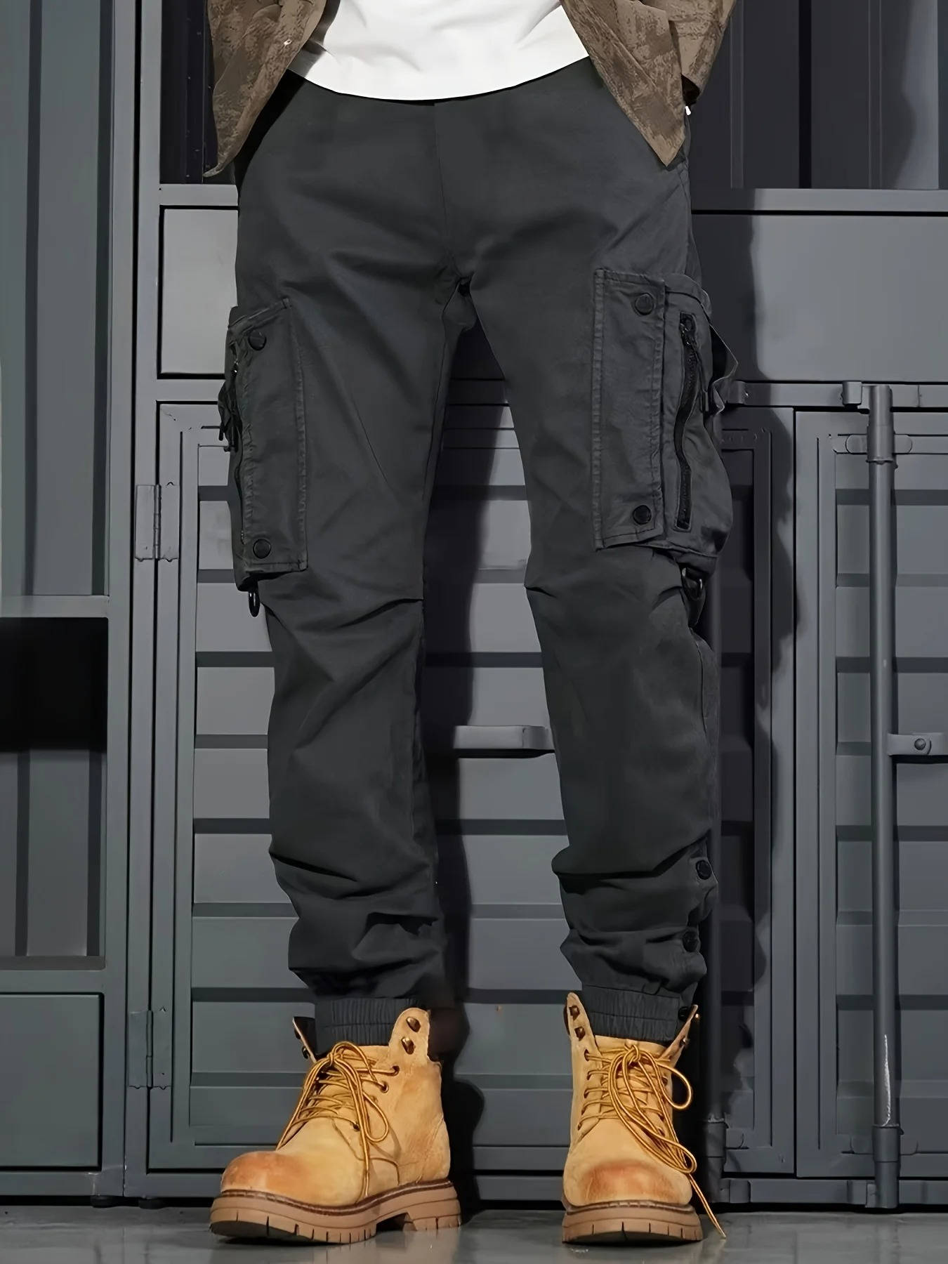 Functional Tactical Jogger Pants For Outdoor And Streetwear