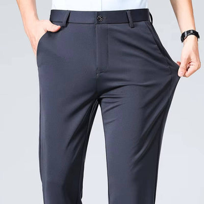 Herren Leichte Stretch Schlanke Passform Anzughose
