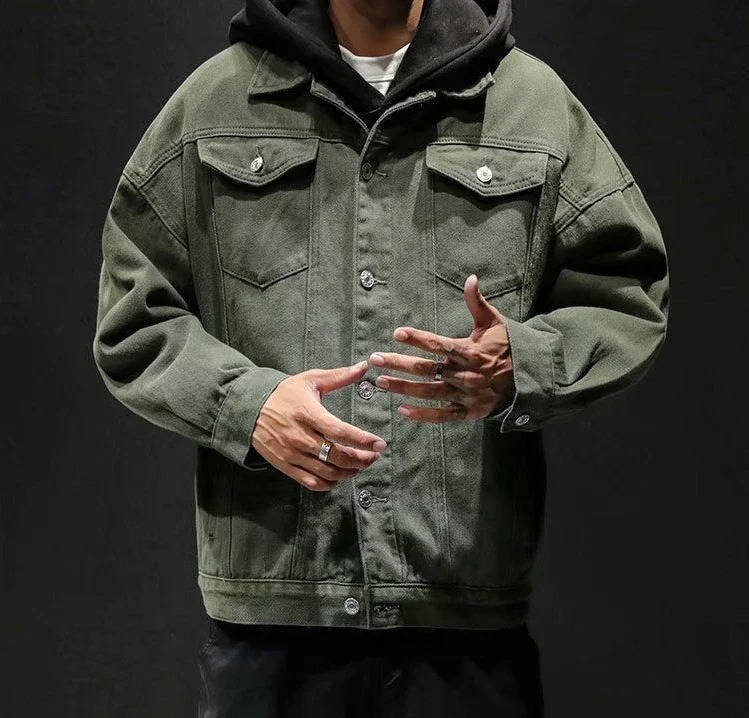 Mens Denim Jean Jacket