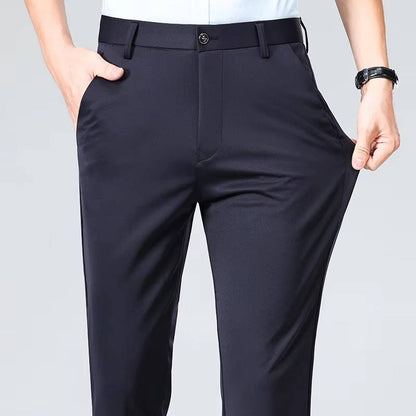 Herren Leichte Stretch Schlanke Passform Anzughose