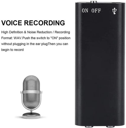 Mini Hidden Voice Recorder Device