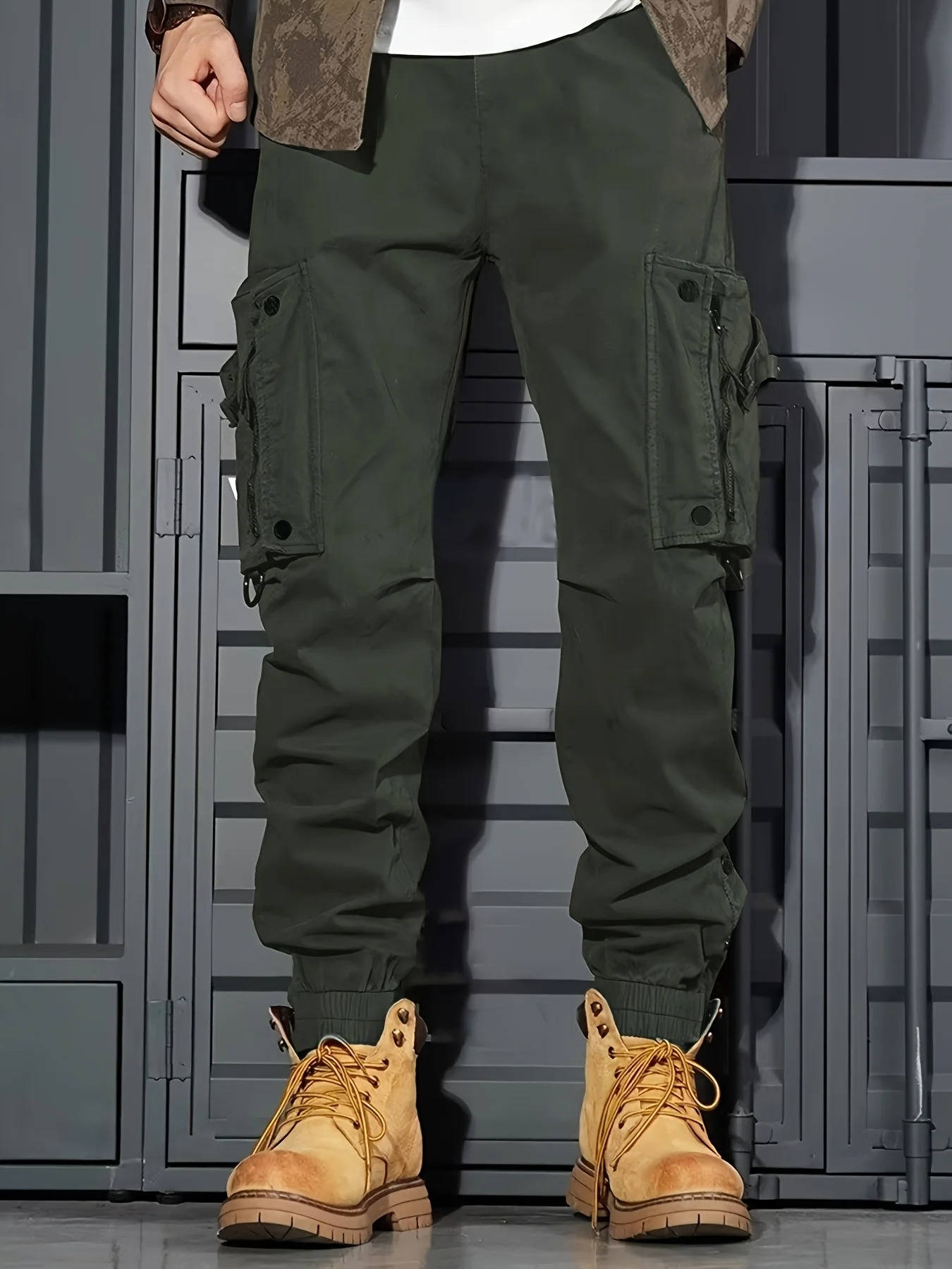 Functional Tactical Jogger Pants For Outdoor And Streetwear