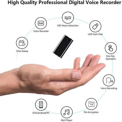 Mini Hidden Voice Recorder Device