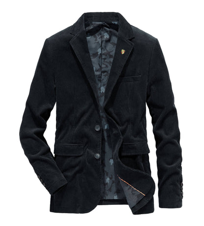 Heren Klassieke Corduroy Blazer