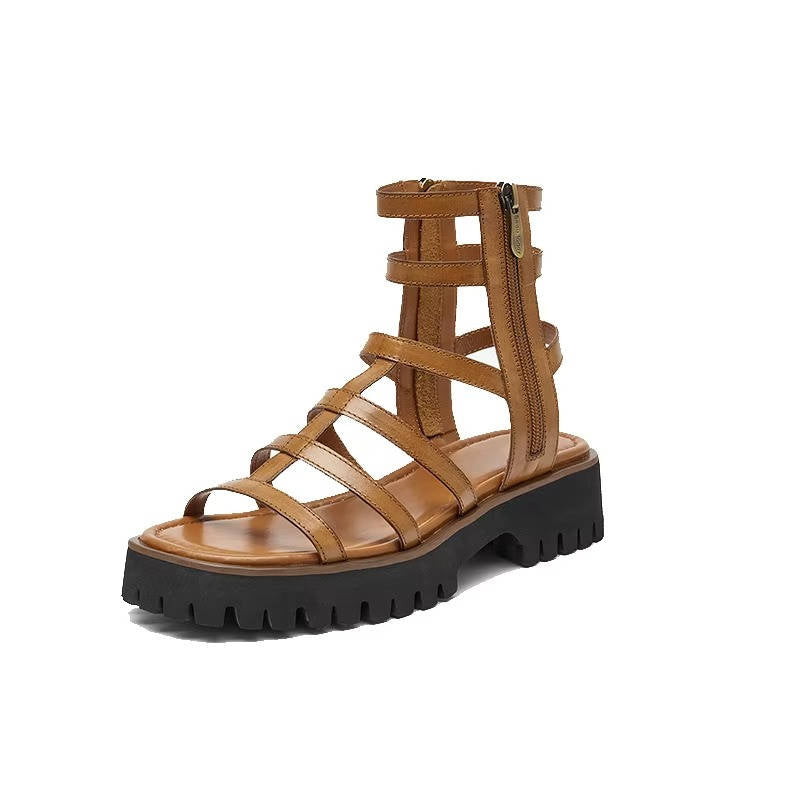 Ladies Leather Gladiator SandalsLadies Leather Gladiator Sandals