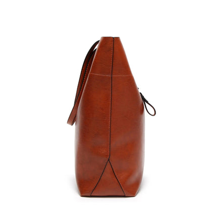 Women's Vintage Leather Tote Bag