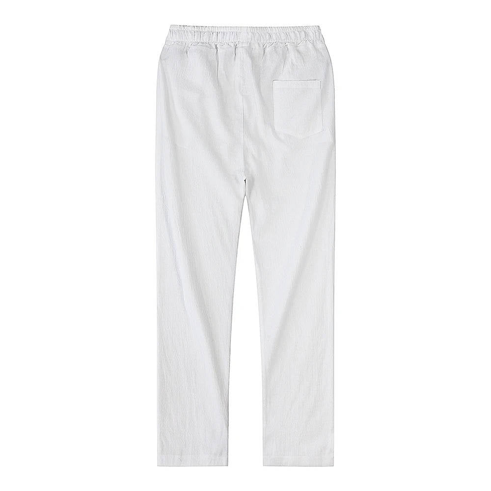 Men's Breathable Lightweight Linen Pants