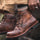 Men's Ankle Leather Lace Up Boots
