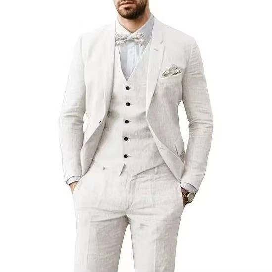 Men's Casual Linen Suits