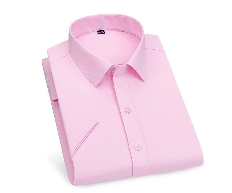 Men's Long Sleeve Dress Shirts Without Pockets