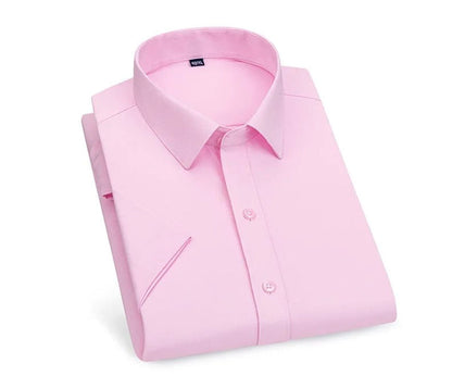 Men's Long Sleeve Dress Shirts Without Pockets