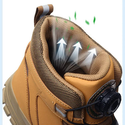 Mens Indestructible Steel Toe Construction Safety Boots