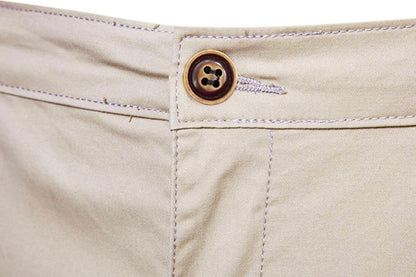 Mens Cotton Chino Shorts With Pockets