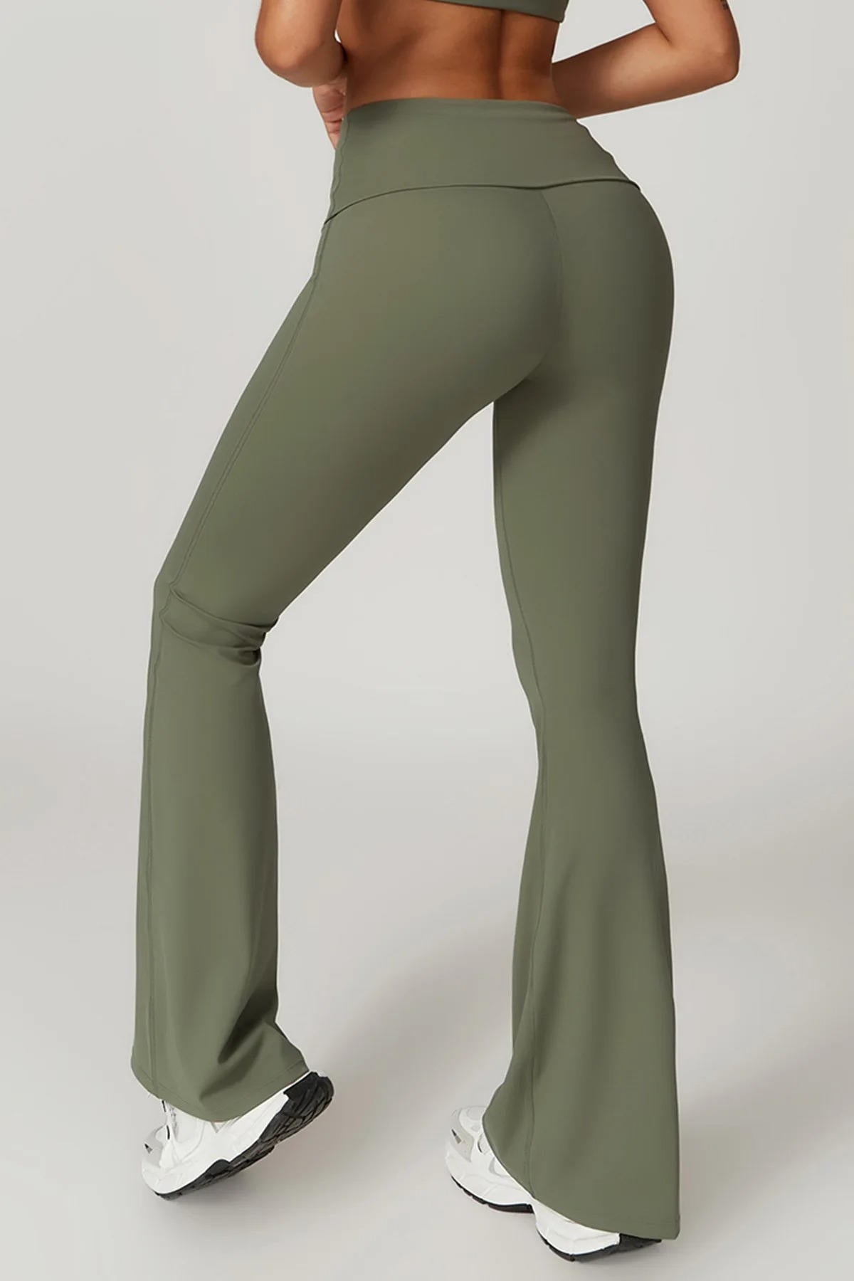 High Waisted Yoga Pants With Tummy Control