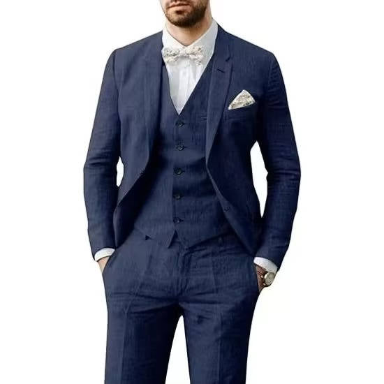 Men's Casual Linen Suits