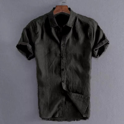 Men's Summer Linen Shirt - Light And Breathable