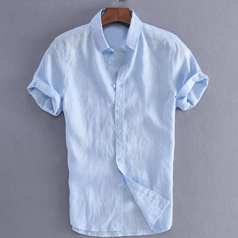Men's Summer Linen Shirt - Light And Breathable