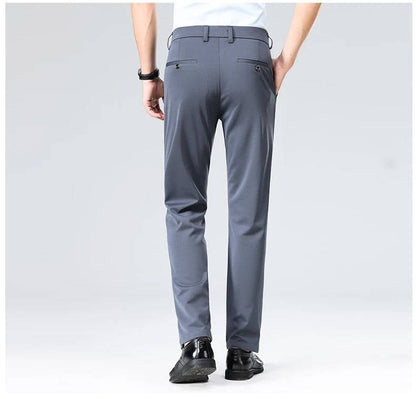 Herren Leichte Stretch Schlanke Passform Anzughose