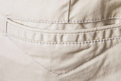 Men's Cotton Shorts With Pockets