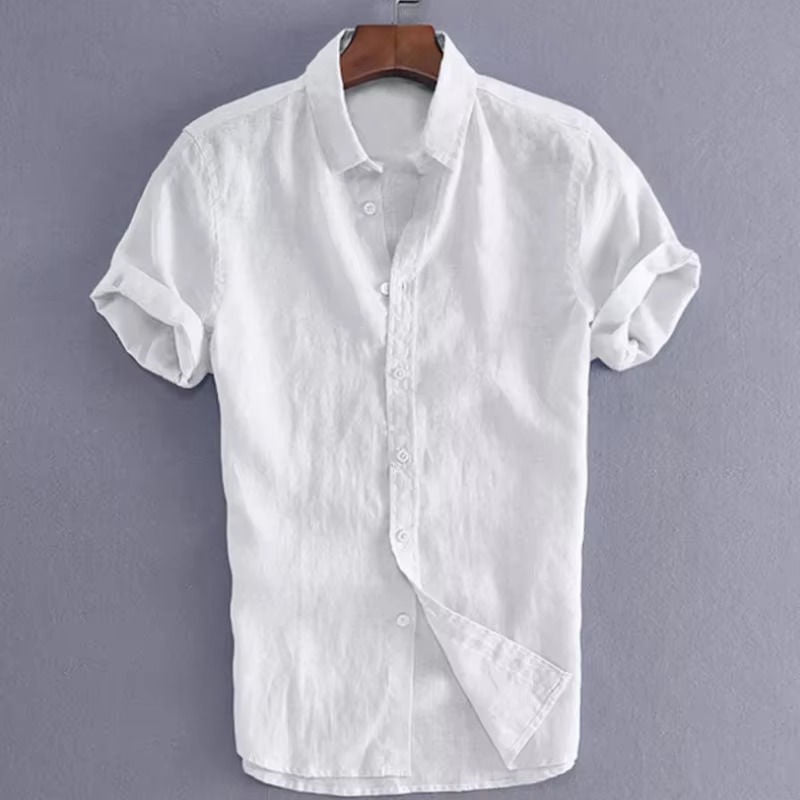 Men's Summer Linen Shirt - Light And Breathable
