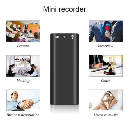 Mini Hidden Voice Recorder Device