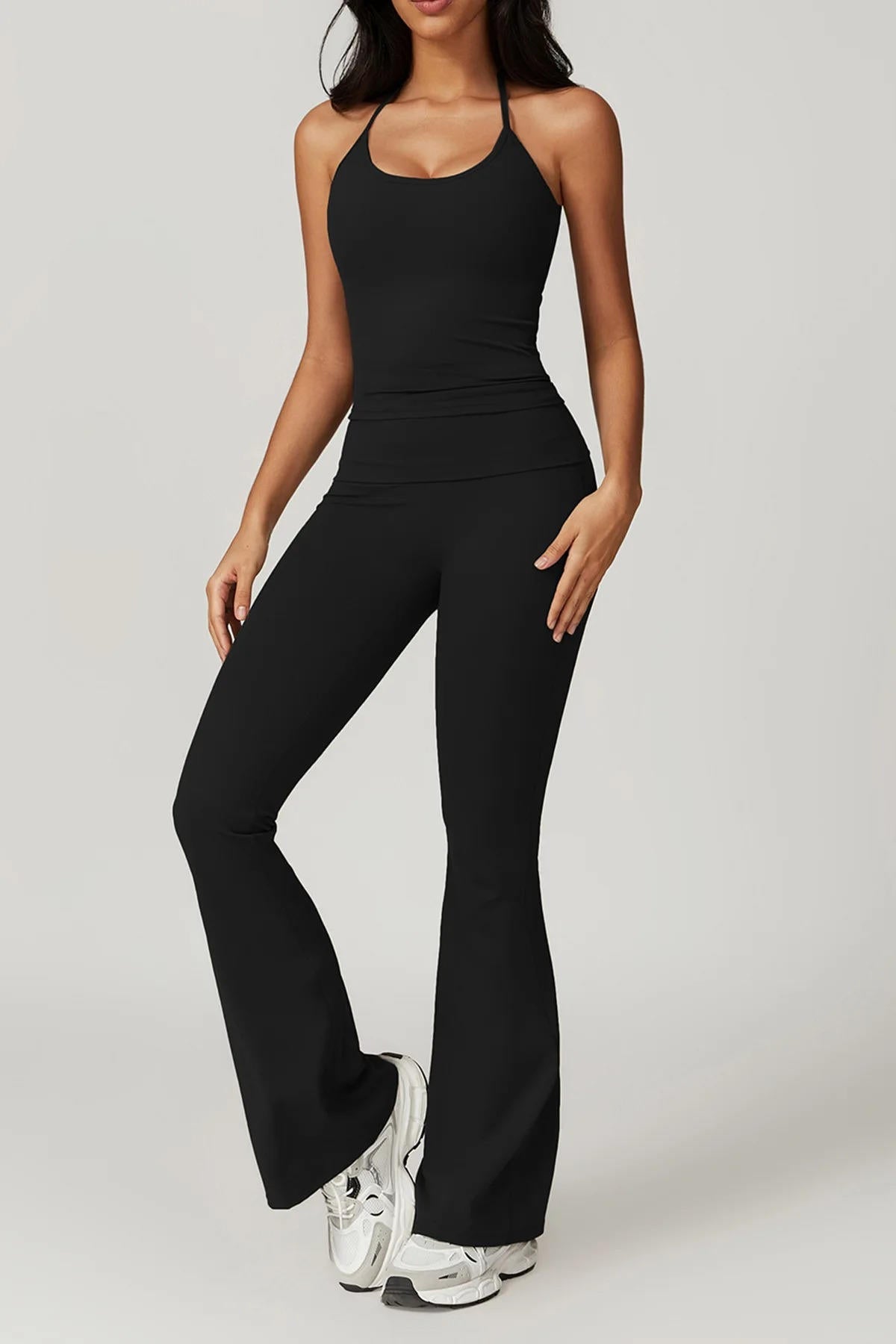High Waisted Yoga Pants With Tummy Control