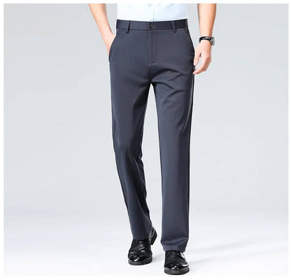 Herren Leichte Stretch Schlanke Passform Anzughose