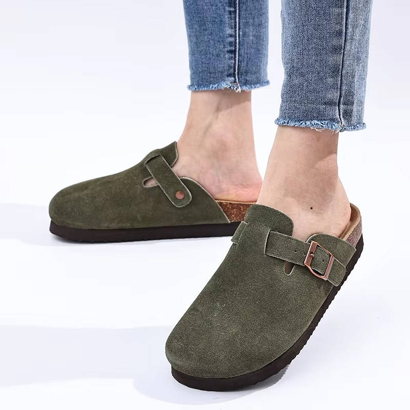 Zuecos tipo mule para mujer