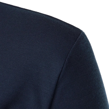 Men's Short Sleeve Polo Shirt With Chest Pocket