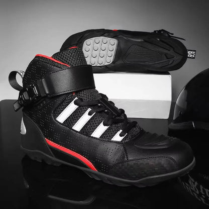 Men's Motorcycle Sneaker Boots