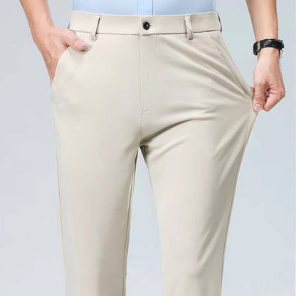 Herren Leichte Stretch Schlanke Passform Anzughose