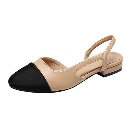 Women's Cap Toe Slingback Flats