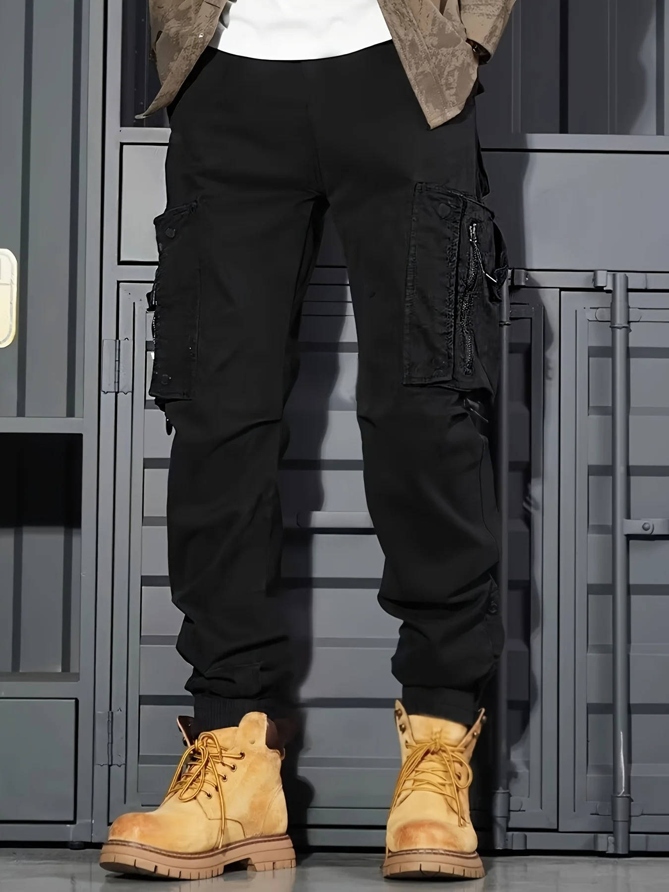 Functional Tactical Jogger Pants For Outdoor And Streetwear
