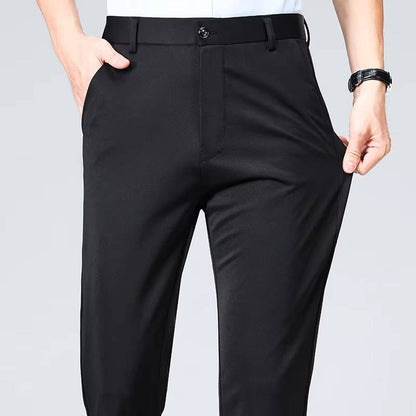Herren Leichte Stretch Schlanke Passform Anzughose