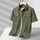 Mens Cargo Shirt Short Sleeve