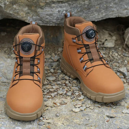Mens Indestructible Steel Toe Construction Safety Boots