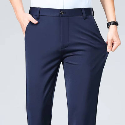Herren Leichte Stretch Schlanke Passform Anzughose