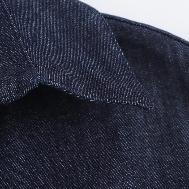 Women's Fitted button down Denim Dress