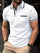 Men's Short Sleeve Polo Shirt With Chest Pocket
