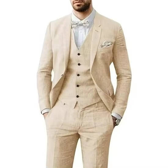 Men's Casual Linen Suits