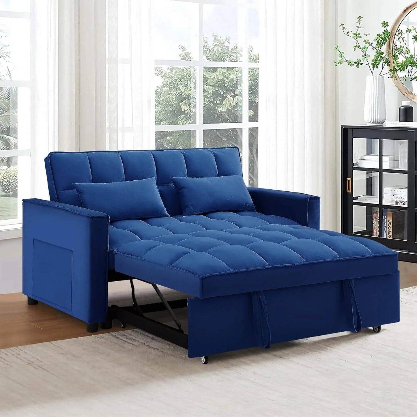 Pull-Out Sleeper Sofa Bed
