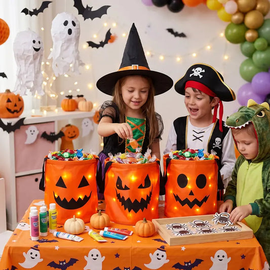 Ventayo – LED Halloween Candy Bucket Set