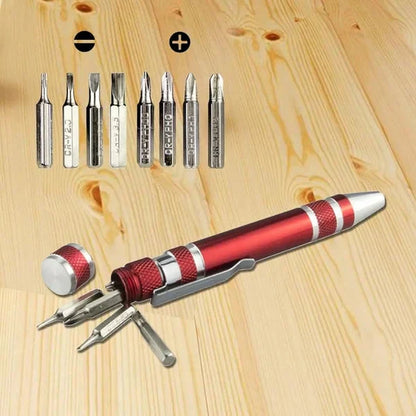 Instant 8-in-1 Pocket Pen Screwdriver