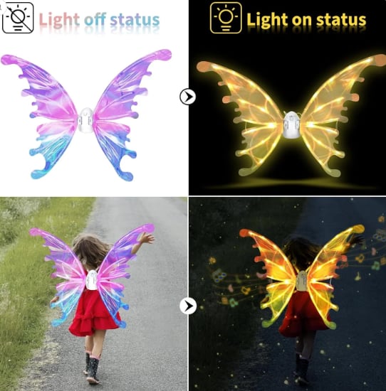LED Butterfly Fairy Wings – Ventayo